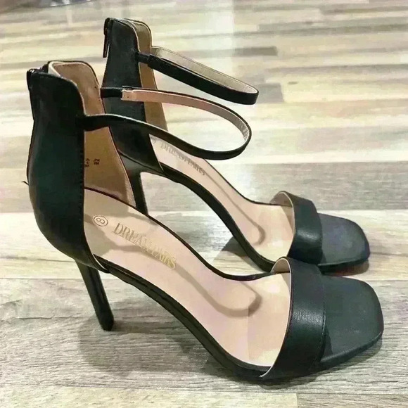 DREAM PAIRS High Heels Stillettos Square Toe Heels for Women Sz 8 NWOT - Picture 3 of 5